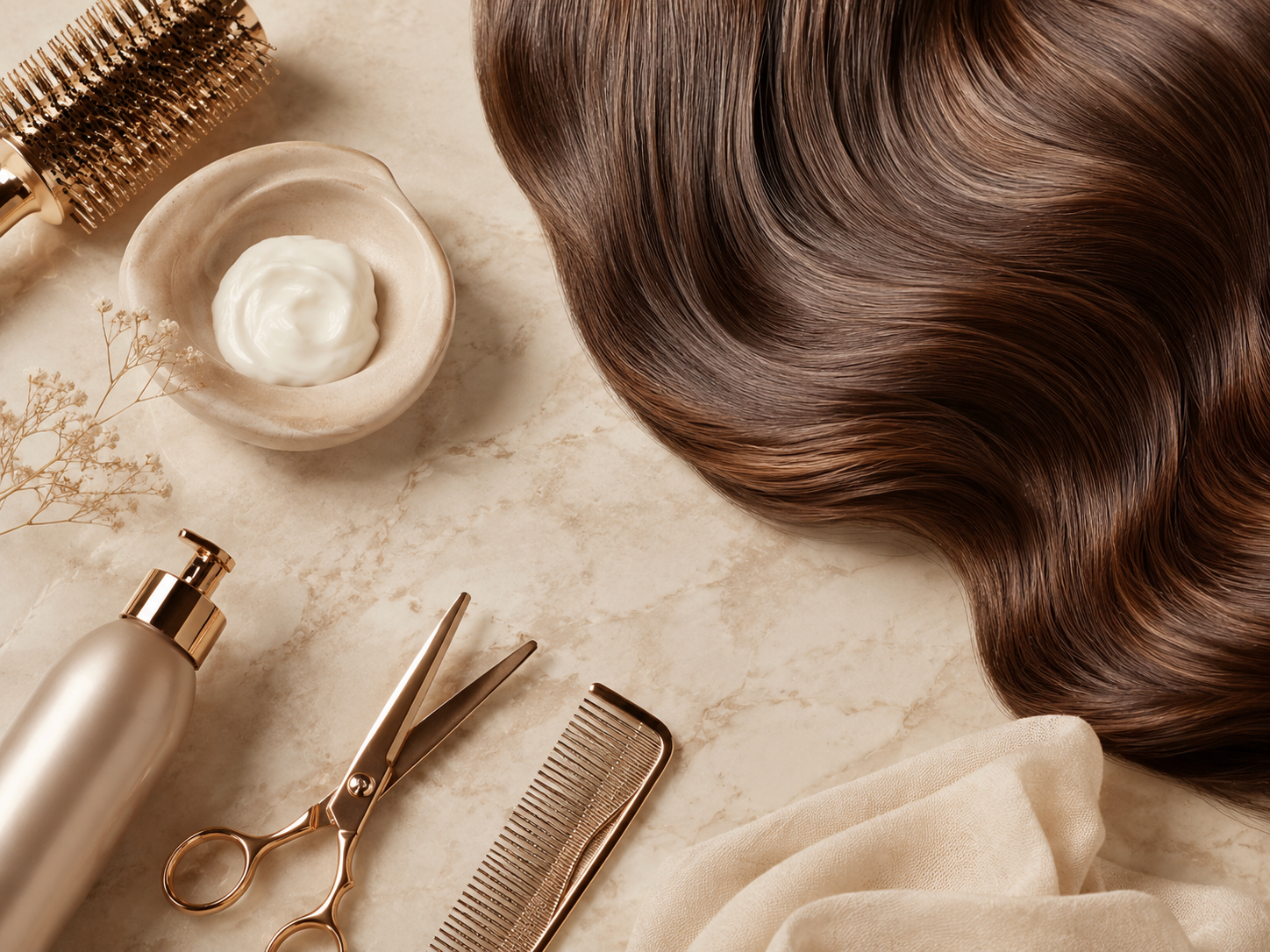 Plats Hair — Cheveux méchés